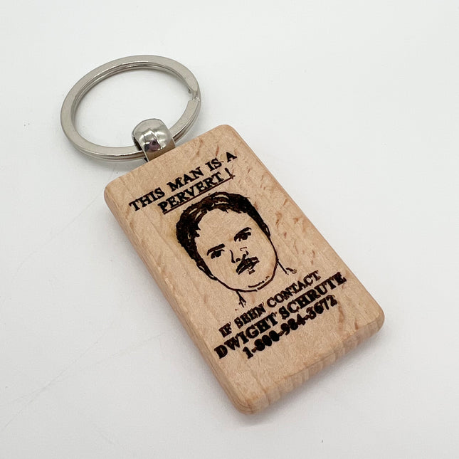 Pervert Poster Keychain