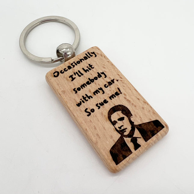 Hit Someone Keychain