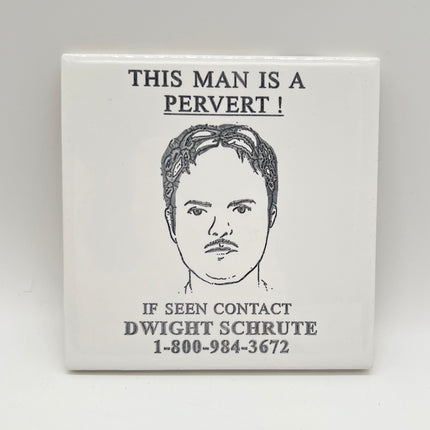 Pervert Poster Coaster