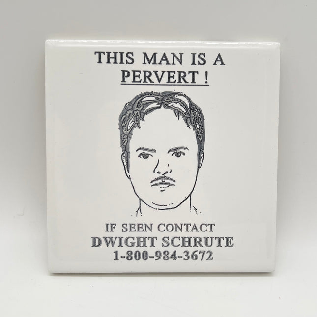 Pervert Poster Coaster