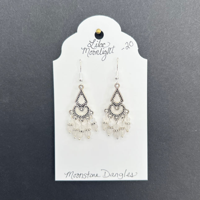 Moonstone Dangles