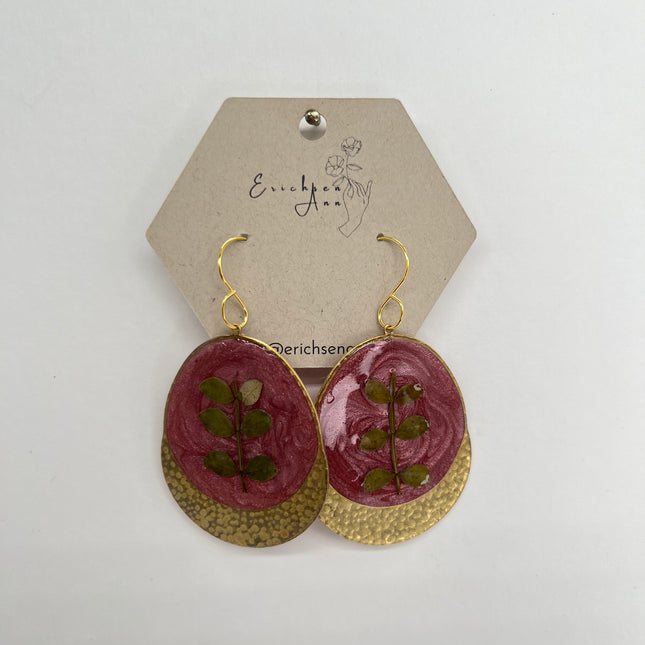 Pink Swirls with Stems