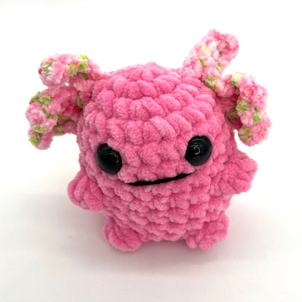 Chunky Axolotl - Pink w/green
