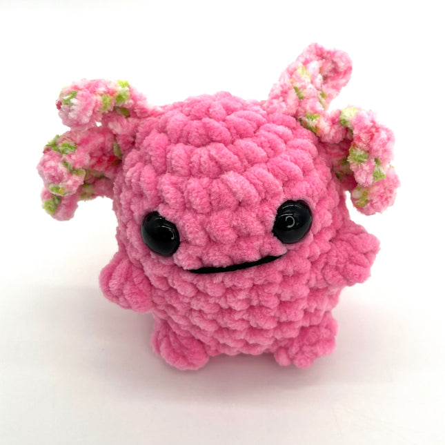 Chunky Axolotl - Pink w/green