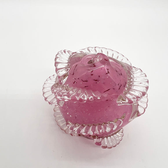 Rose Paperweight- Pink