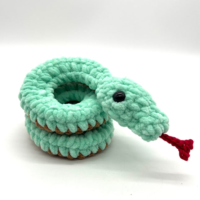 Swirly Snake-Mint Green