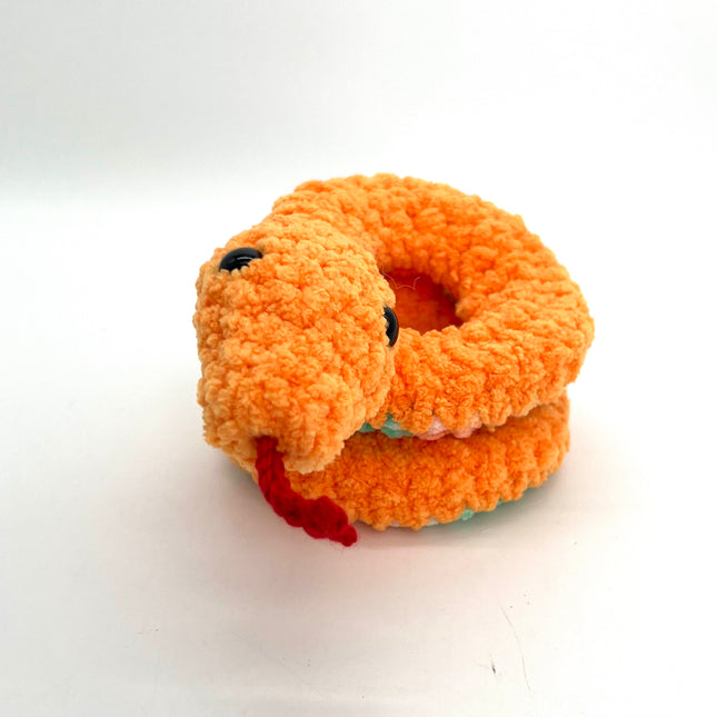 Swirly Snake-Orange