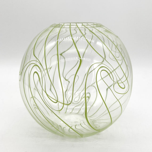 Small Green Topography Vase