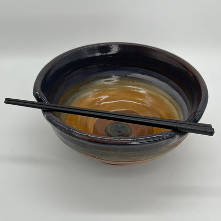 09-Blue & Brown Ramen Bowl