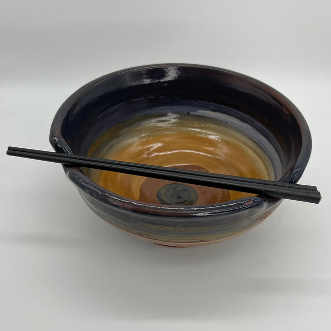 09-Blue & Brown Ramen Bowl