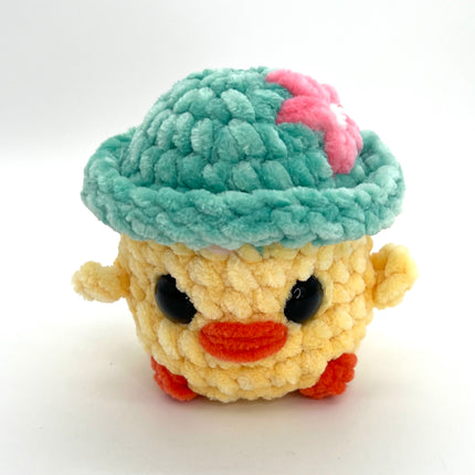 Chick - Yellow w/teal hat