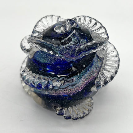 Rose - Black, Blue & Pink Swirl