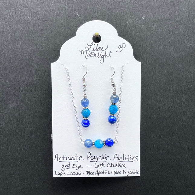 Activate Psychic Abilities Earrings & Necklace