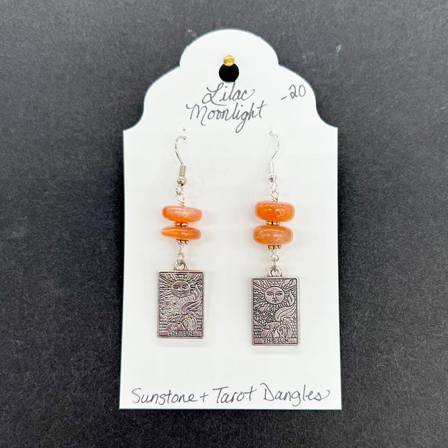Sunstone & Tarot Dangles
