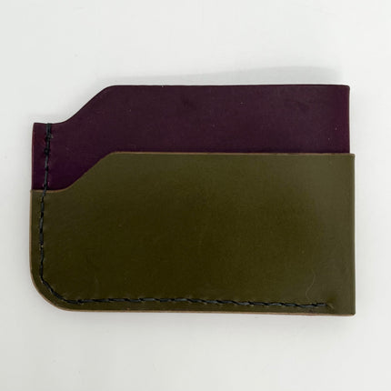 Purple & Green Wing Wallet