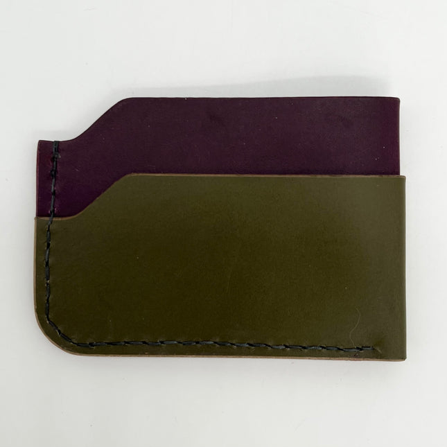 Purple & Green Wing Wallet