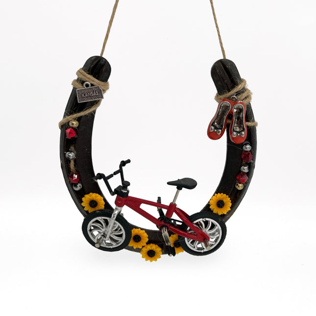 Red Bike Horse Shoe