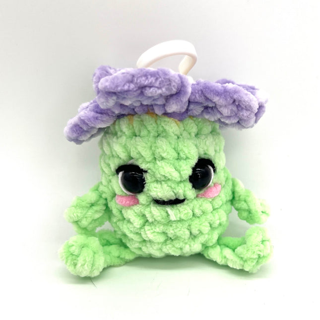 Flower Keychain-Purple
