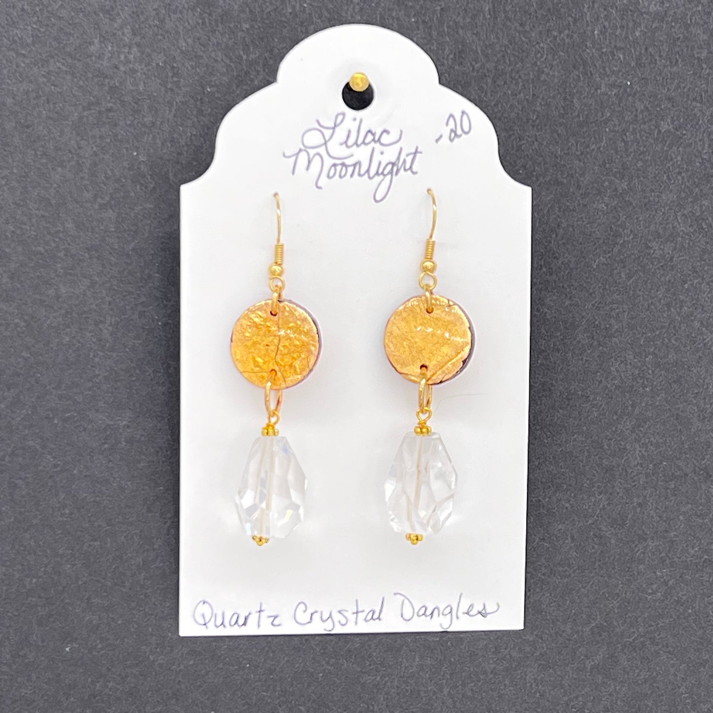 Quartz Crystal Dangles