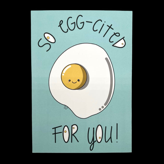 So Egg-cited Card