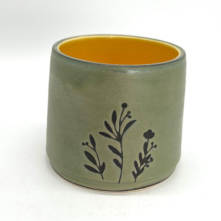 Green & Yellow Planter