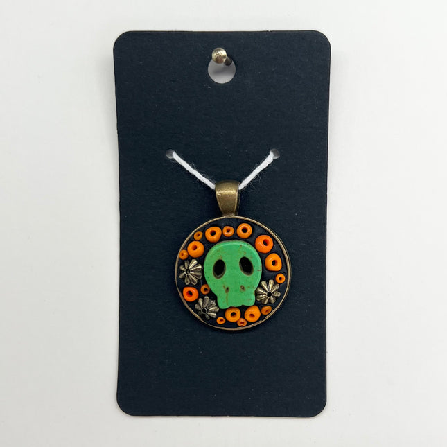 01 | Circle Skull Pendant