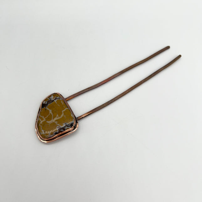 Copperstone Canyon Jasper Hairpin