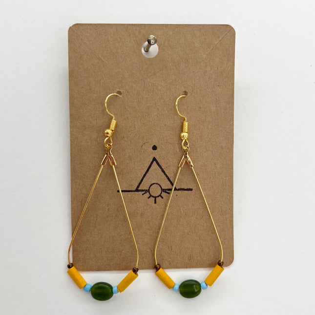 Multicolor Bead Earrings