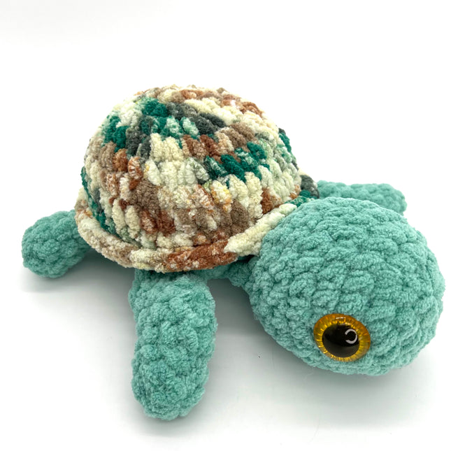 Large Turtle-Multi Green