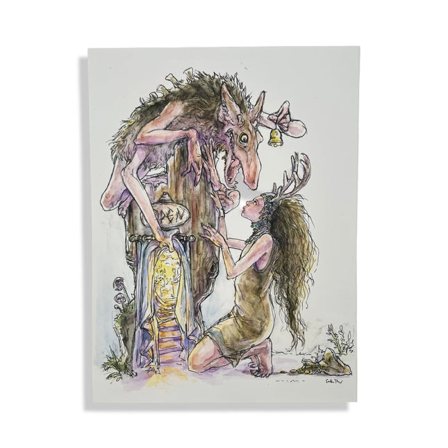 Demented Woodthing's Print