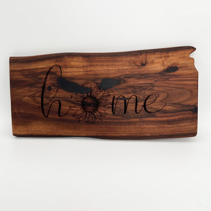 KS Live-Edge Walnut Cheese Board