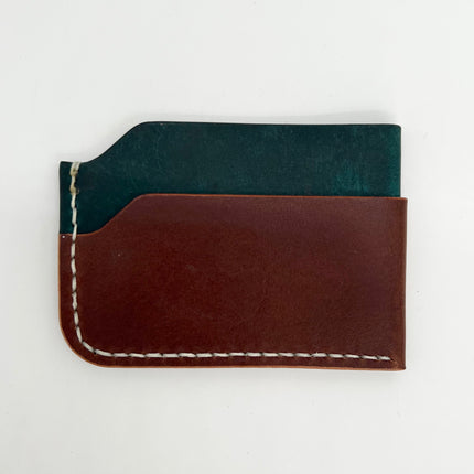 Teal & Brown Wing Wallet