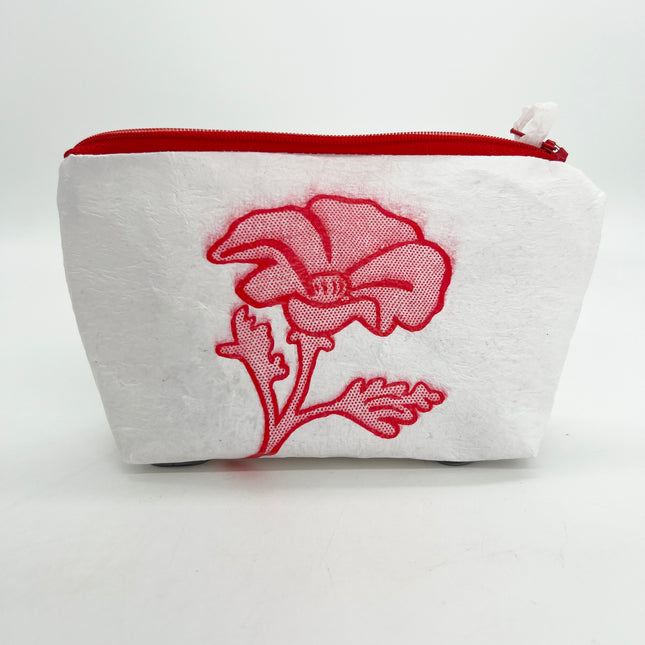 Red Flower AUD Bag