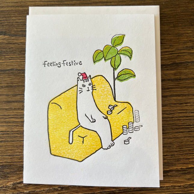 Feeling Festive X-Mas Card