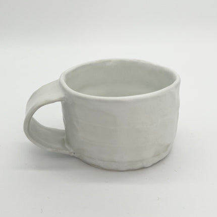 White Coiled Cup