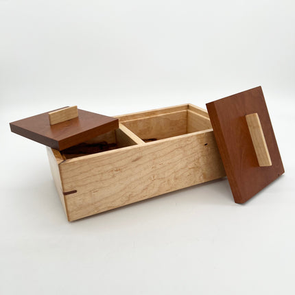 01 | Double Lidded Cherry/ Maple Box