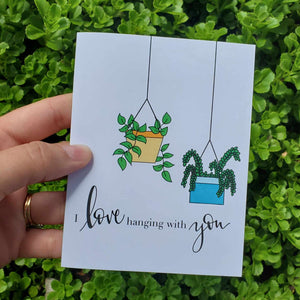 Hanging with You Card