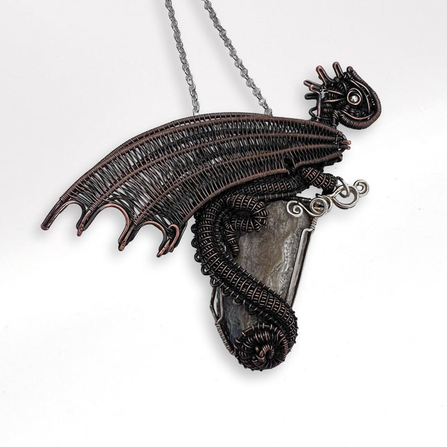 Dragon Guardian with Kyanite