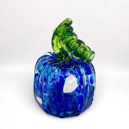 Cobalt Pumpkin #3 - Small