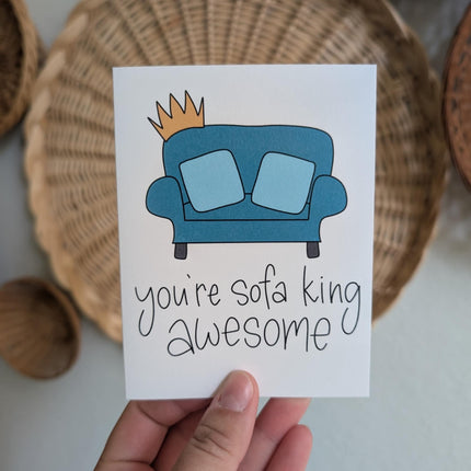 Sofa King Card