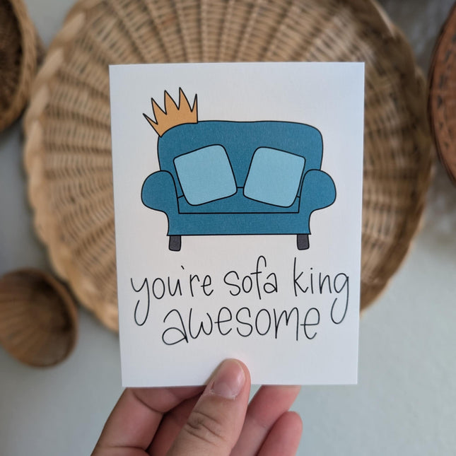 Sofa King Card