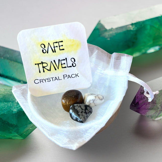 Safe Travels Crystal Pack