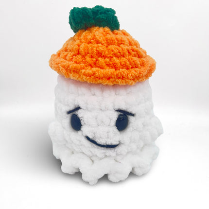 Shy Pumpkin Hat Ghosts