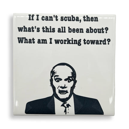 Creed's Scuba Ceramic Coaster