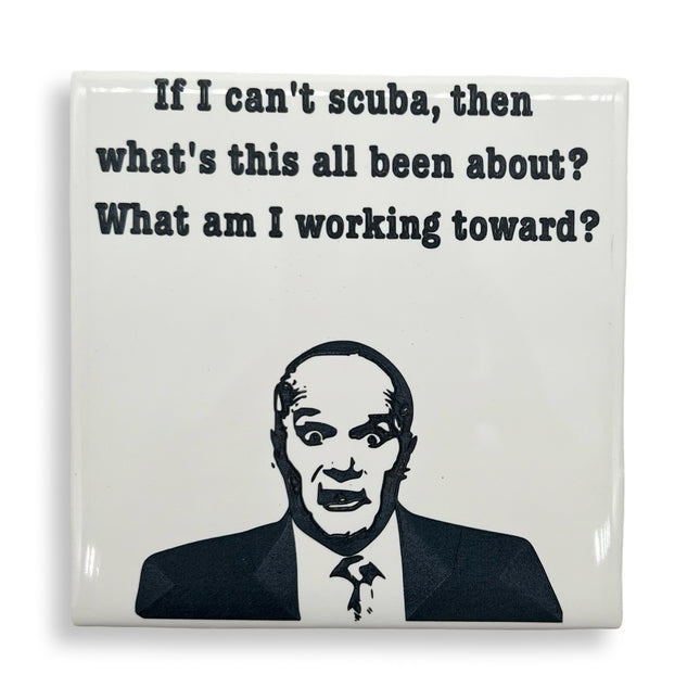 Creed's Scuba Ceramic Coaster