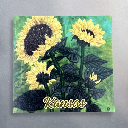 KS Sunflowers Magnet