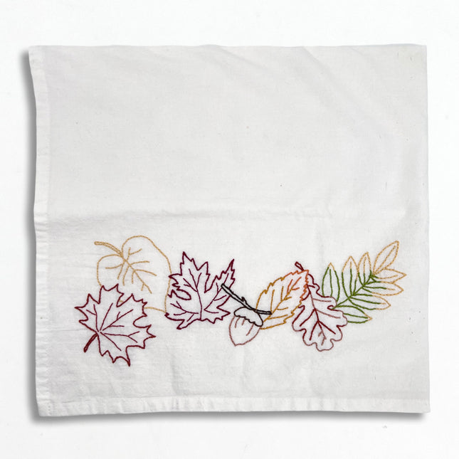 Autumn Leaf Tea Towel