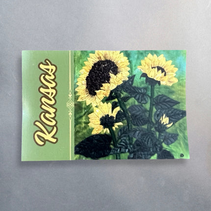 3x2 KS Sunflowers Magnet