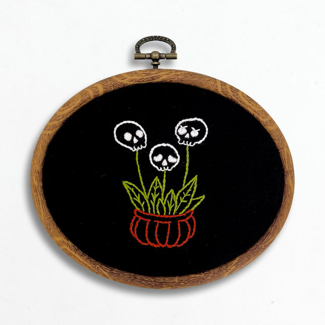 Skele-plant Oval Hoop - Medium