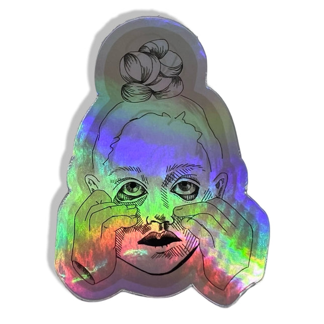 Holographic Face Sticker